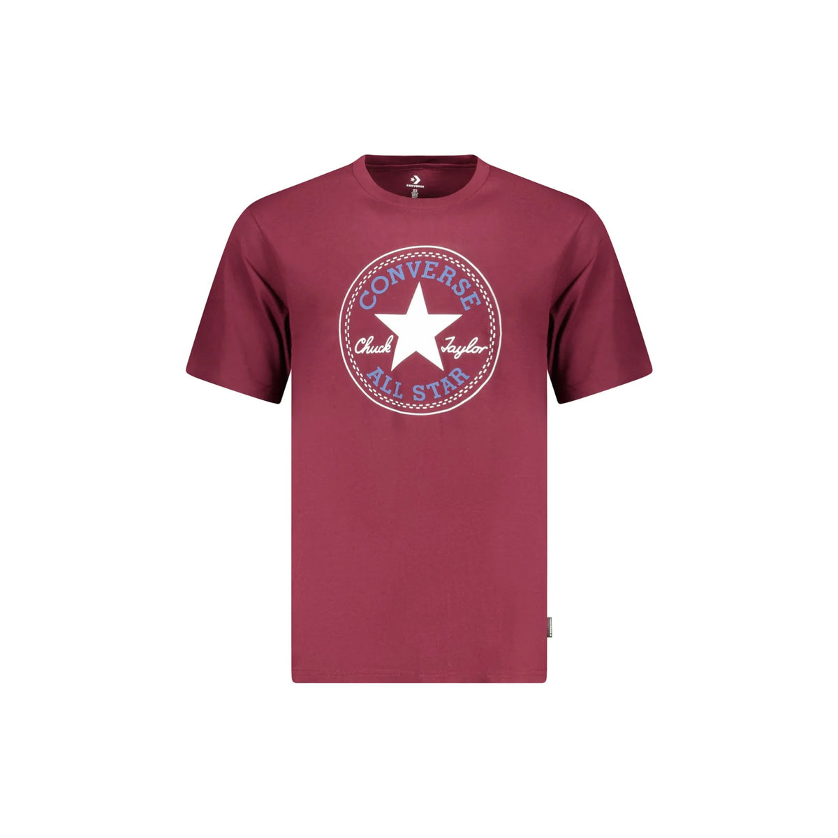 CONVERSE T-SHIRT MANICHE CORTE UOMO ROSSO