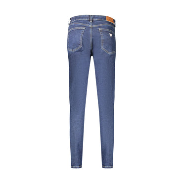 Guess Jeans Donna Blu Logo - vista 2