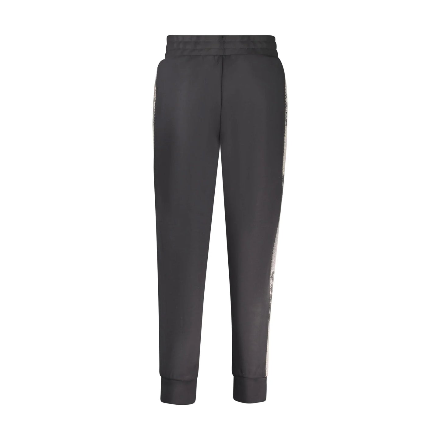 Guess Jeans Pantaloni Donna Nero Dettagli a Contrasto - vista 2