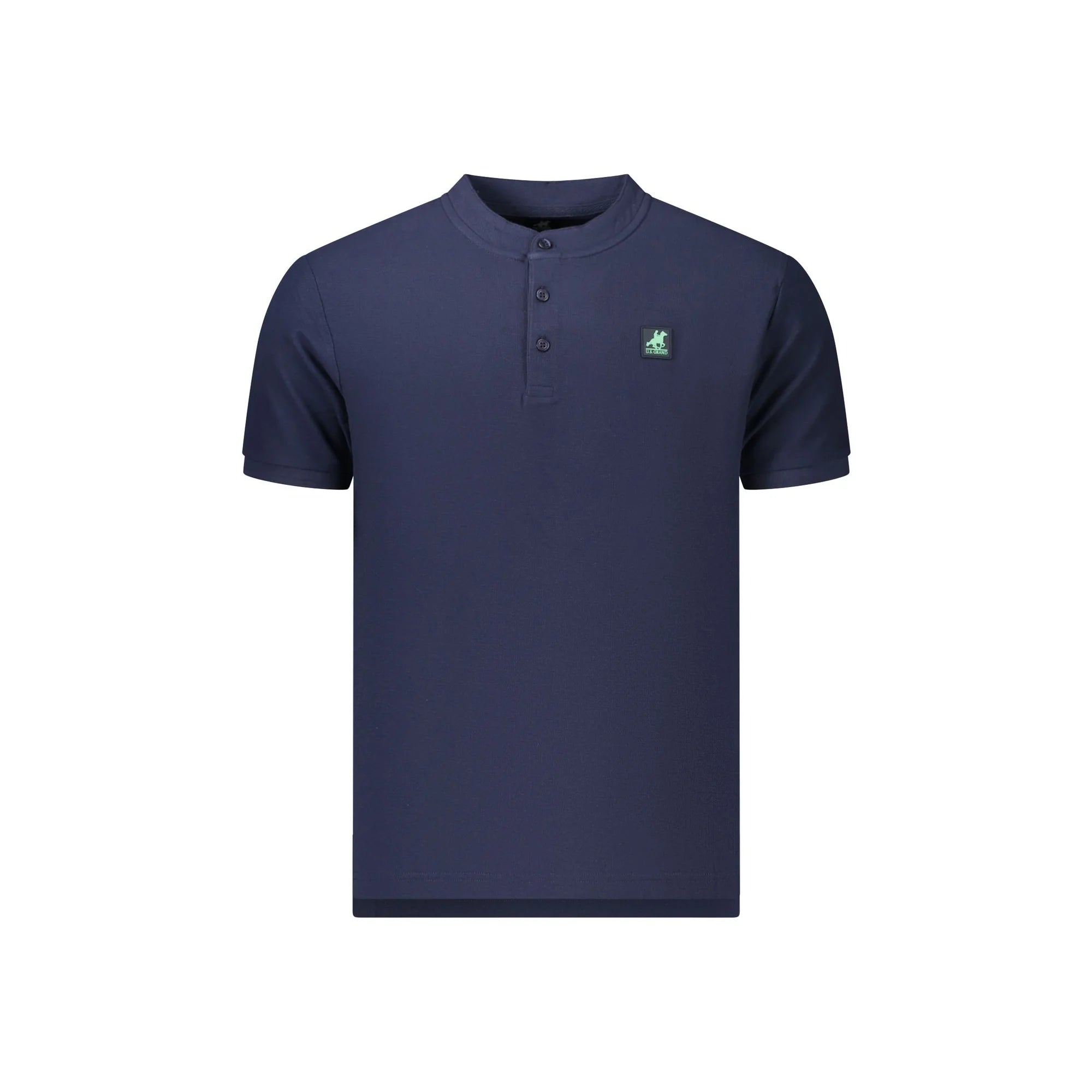U.S. GRAND POLO MANICHE CORTE UOMO BLU