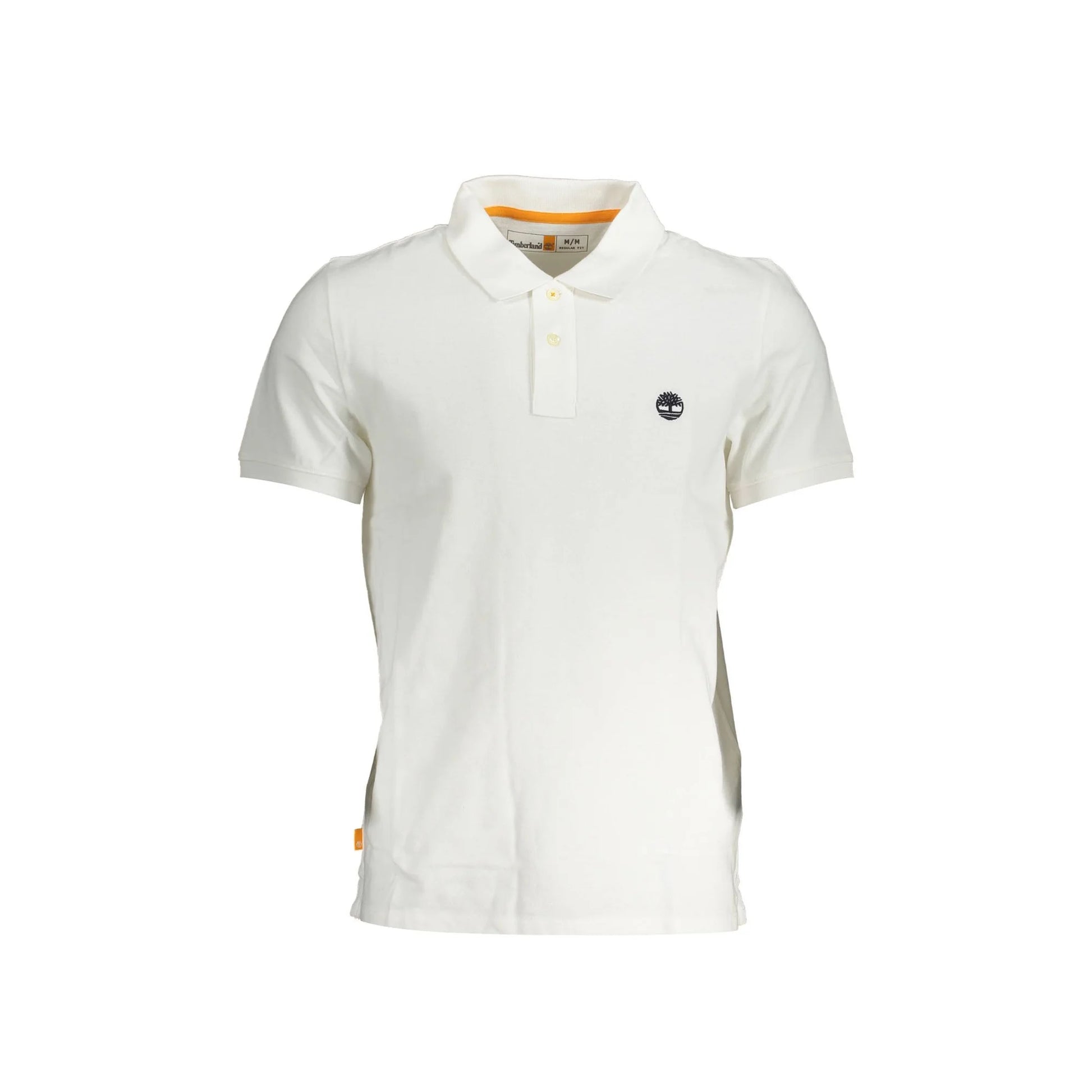 Timberland Polo Maniche Corte Uomo Bianca Ricamo Bianco - foto prodotto