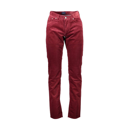 GANT PANTALONE UOMO ROSSO