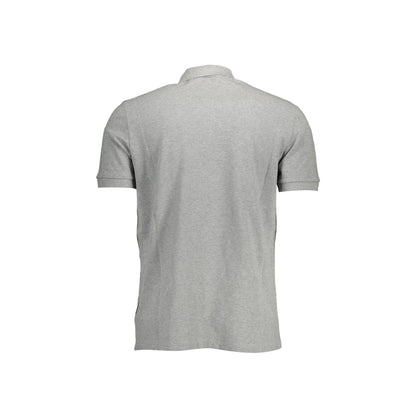 Napapijri Polo Maniche Corte Uomo Grigia Stampa grigio - vista 2