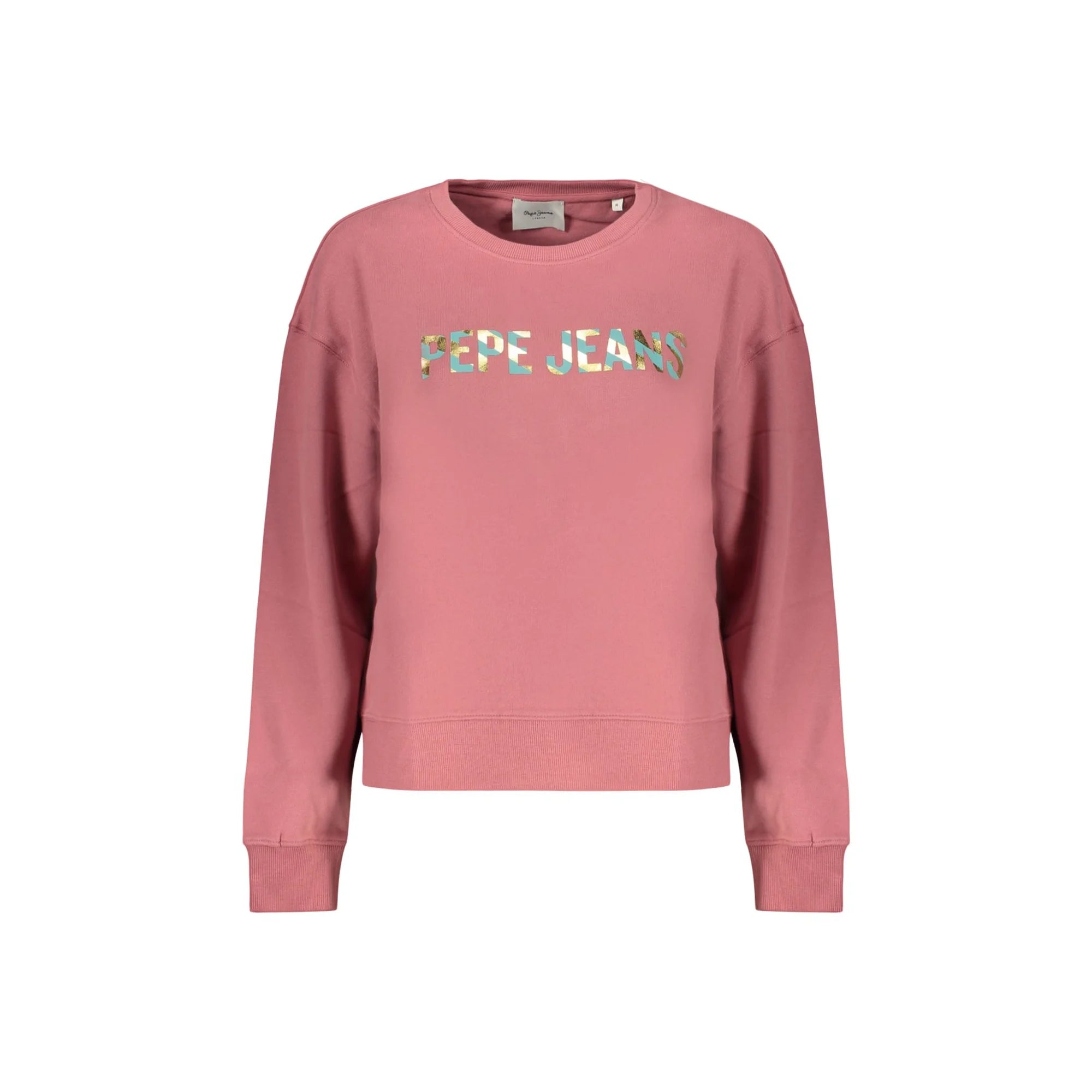 PEPE JEANS FELPA SENZA ZIP DONNA ROSA