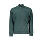 La Martina Felpa Uomo Verde Zip Regular Fit Felpata Logo Felpe - foto prodotto
