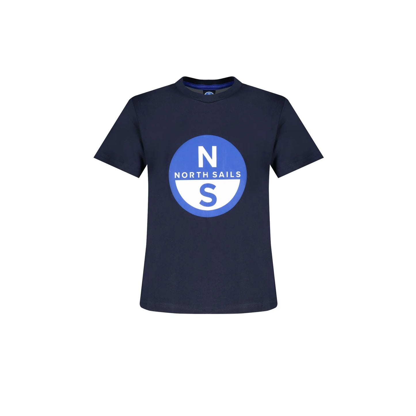North Sails T-Shirt Maniche Corte Bambino Blu Stampa Logo - foto prodotto