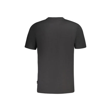 Fila T-Shirt Maniche Corte Uomo Nera Stampa Logo nero - vista 2