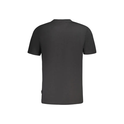 Fila T-Shirt Maniche Corte Uomo Nera Stampa Logo nero - vista 2