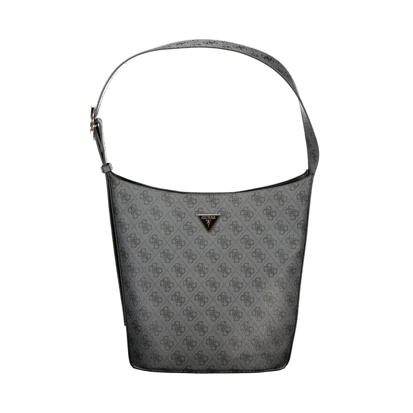 Guess Jeans Borsa a Spalla Donna Nera Stampa Logo Borse Nero - foto prodotto