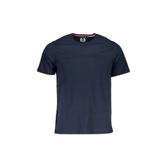 Gian Marco Venturi T-Shirt Maniche Corte Uomo Blu Ricamo