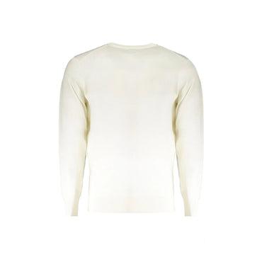 Norway 1963 Maglia Uomo Bianca Girocollo con Ricamo e Logo Maglie bianco - vista 2