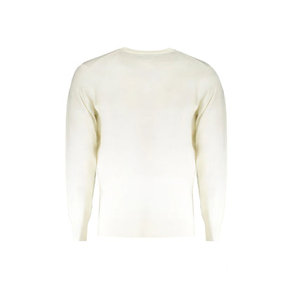 Norway 1963 Maglia Uomo Bianca Girocollo con Ricamo e Logo Maglie bianco - vista 2
