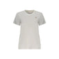 GUESS JEANS T-SHIRT MANICHE CORTE DONNA BIANCO