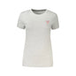 Guess Jeans T-Shirt Maniche Corte Donna Grigia Logo Grigio - foto prodotto