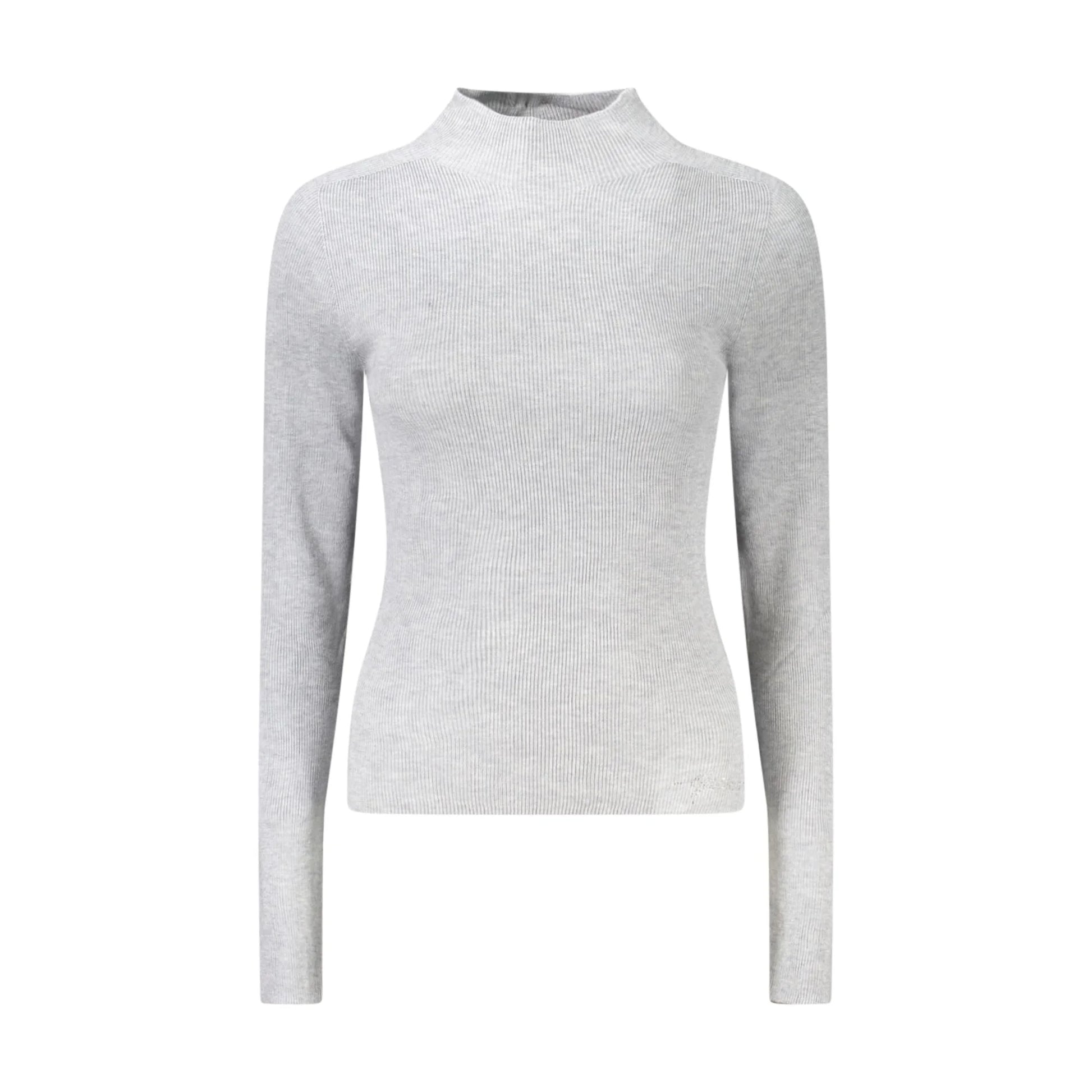 Guess Jeans Maglia Donna Grigia Applicazioni Strass Maglie Grigio - foto prodotto