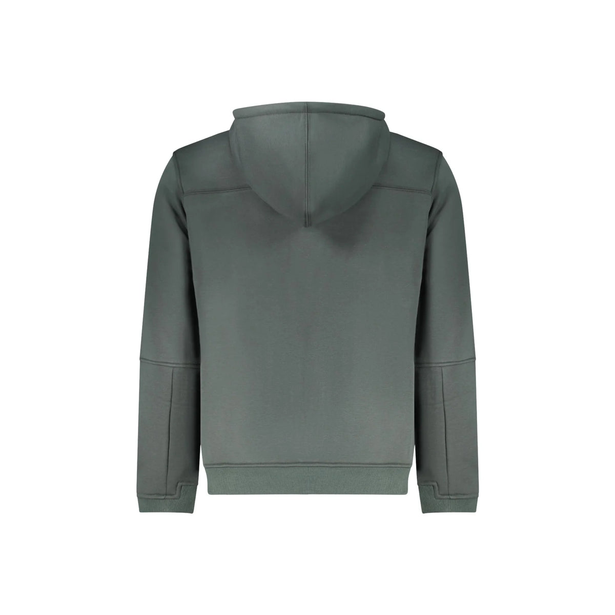 K-WAY FELPA CON ZIP UOMO VERDE