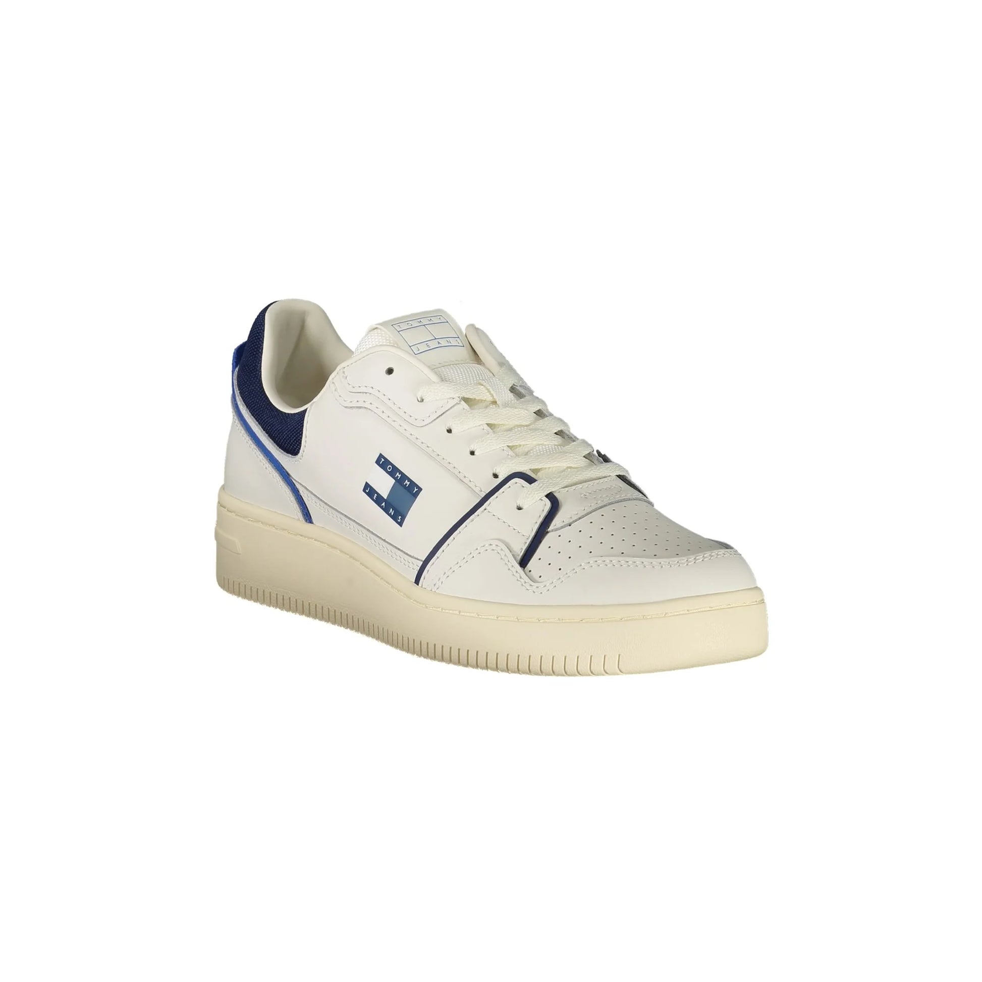 TOMMY HILFIGER Sneakers Uomo Bianche con Lacci e Dettagli bianco - vista 2