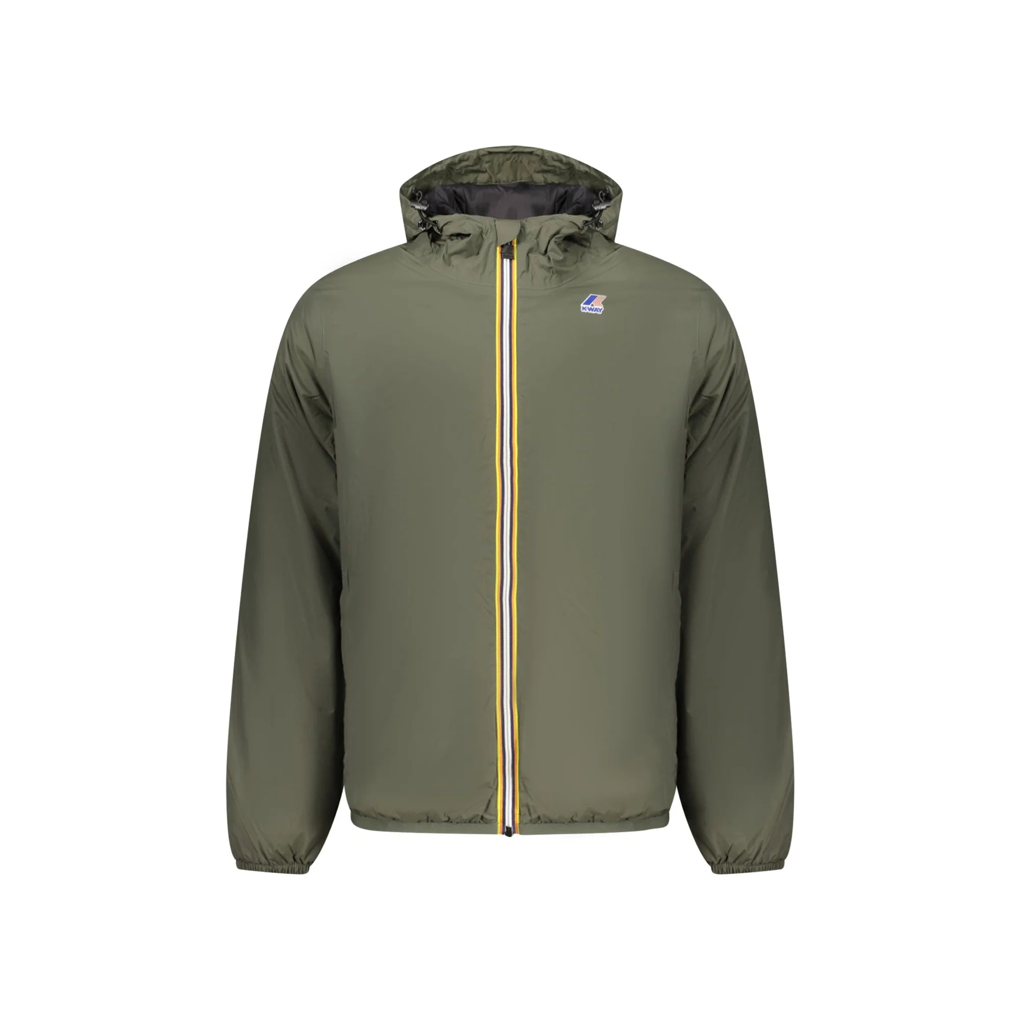K-Way Giubbotto Uomo Verde Claude Warm Impermeabile Giubbotti e Giacche - foto prodotto