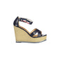 U.S. Polo Assn. Sandali Donna Blu Zeppa 12 cm - foto prodotto