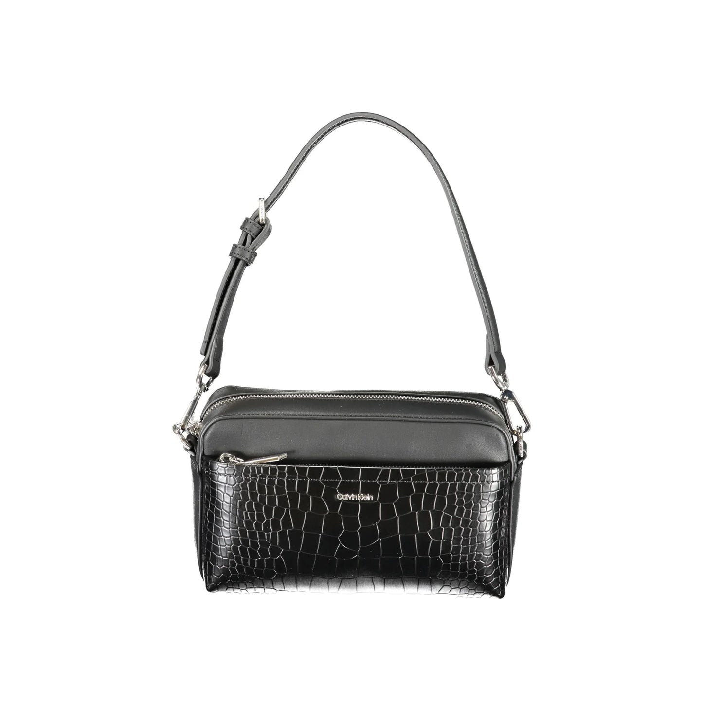 CALVIN KLEIN Borsa Donna Nera a Spalla con Tracolla Removibile e Dettagli Eleganti Borse Nero - foto prodotto