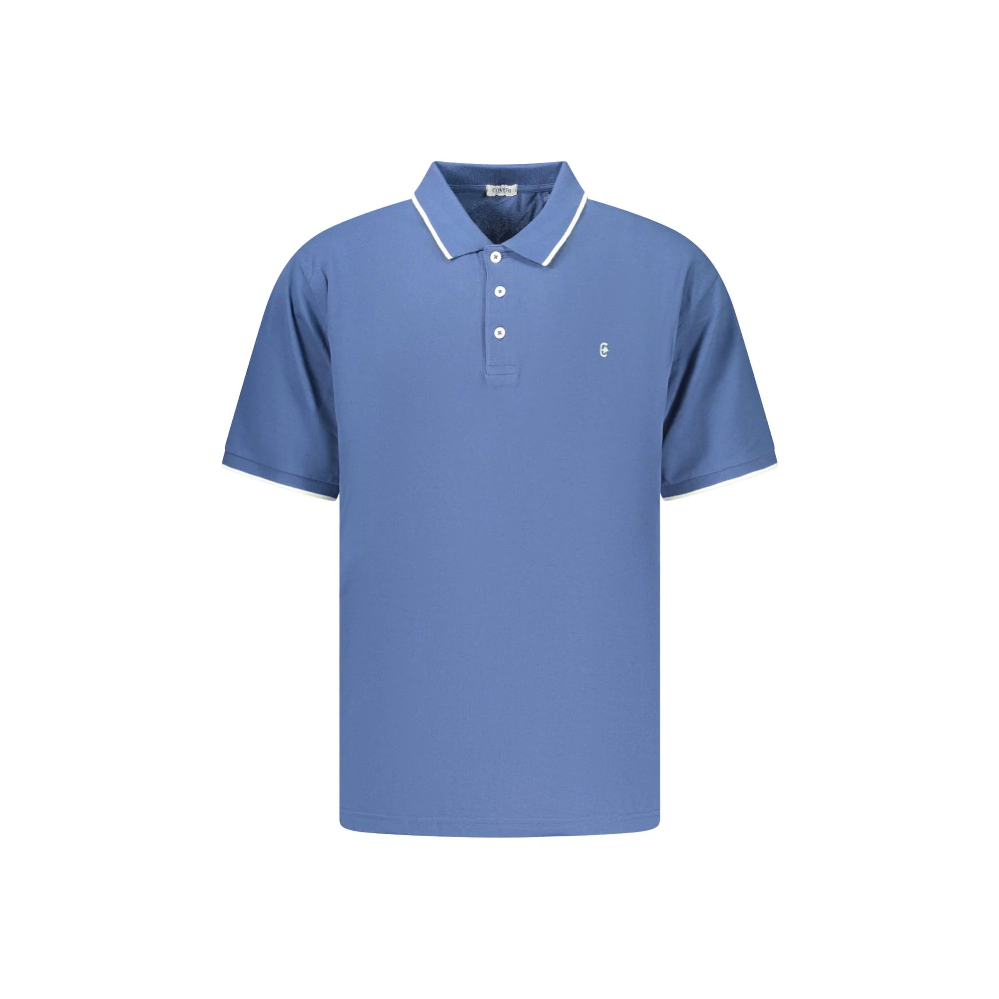 COVERI MOVING POLO MANICHE CORTE UOMO BLU