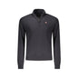 Napapijri Maglione Uomo Nero Mezza Zip Maniche Lunghe Maglie - foto prodotto