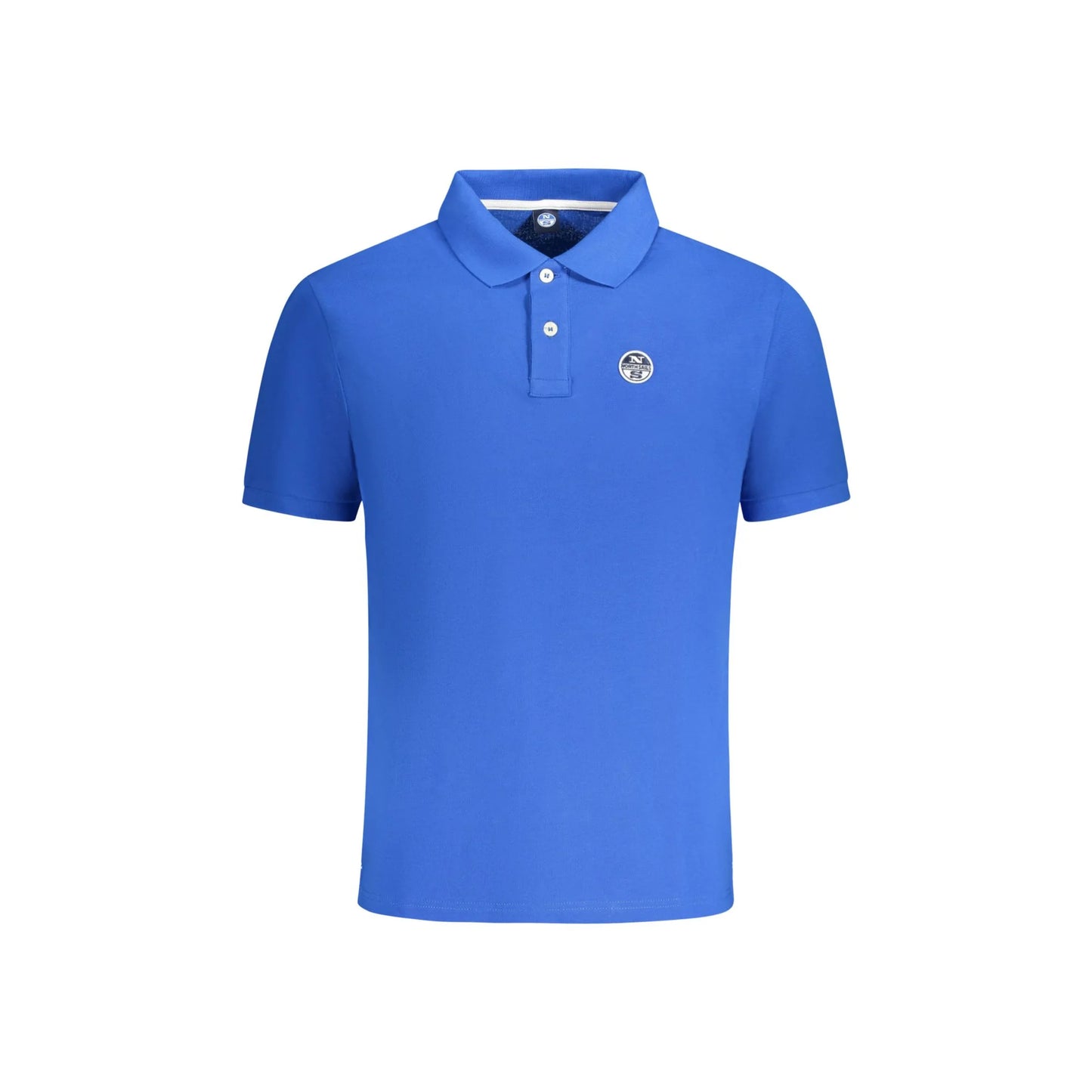North Sails Polo Maniche Corte Uomo Blu Logo - foto prodotto