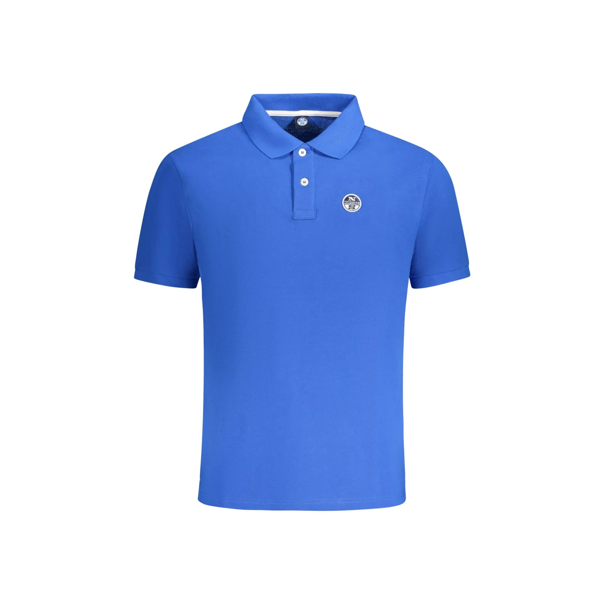 North Sails Polo Maniche Corte Uomo Blu Logo - foto prodotto
