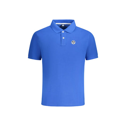 North Sails Polo Maniche Corte Uomo Blu Logo - foto prodotto