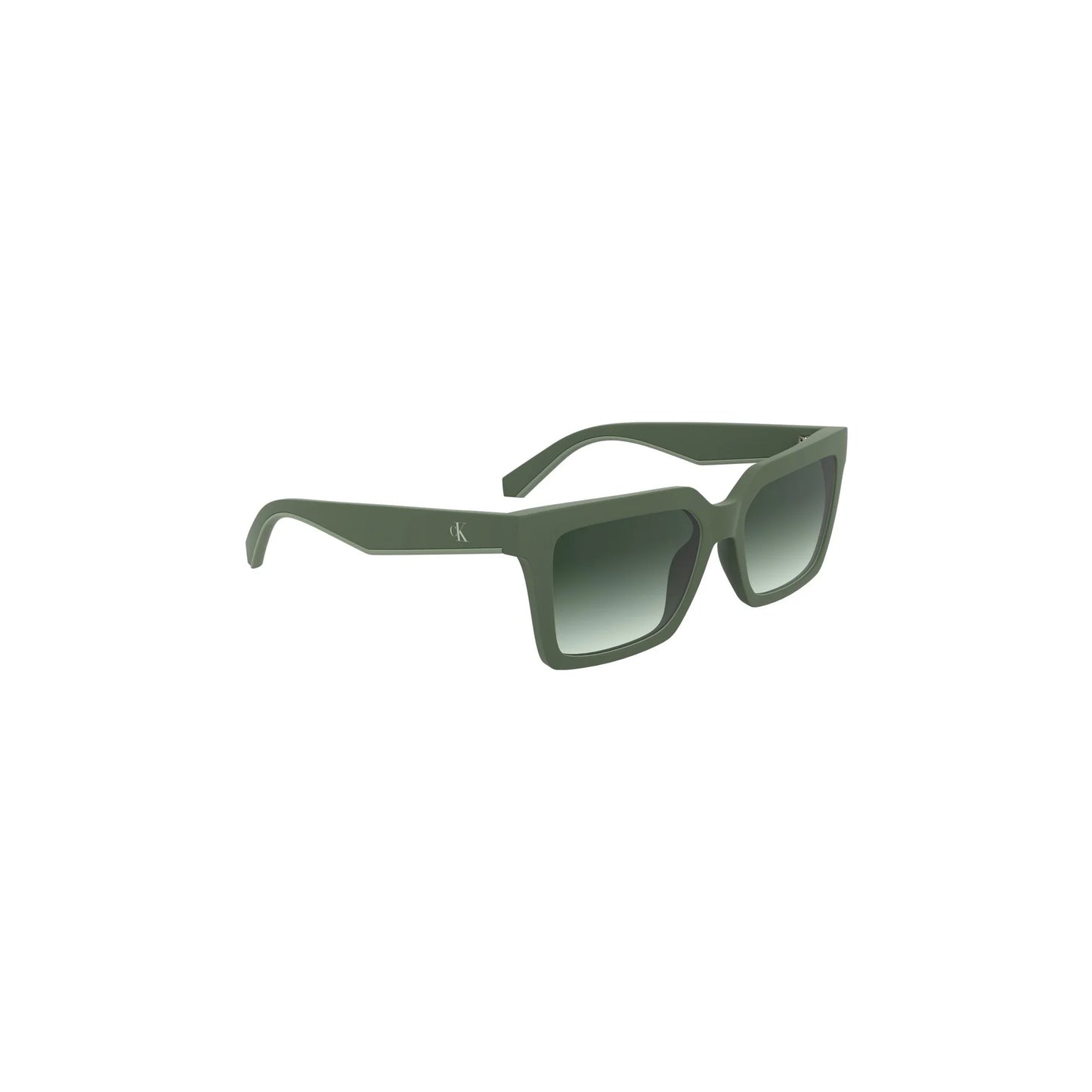 Calvin Klein Occhiali da Sole Donna Verde Lente Quadrata Logo - vista 3