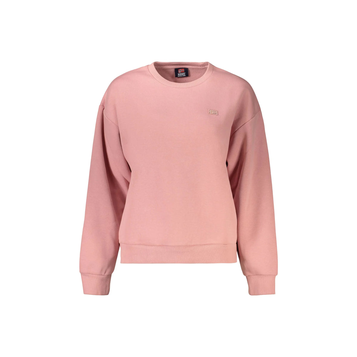 NORWAY 1963 FELPA SENZA ZIP DONNA ROSA