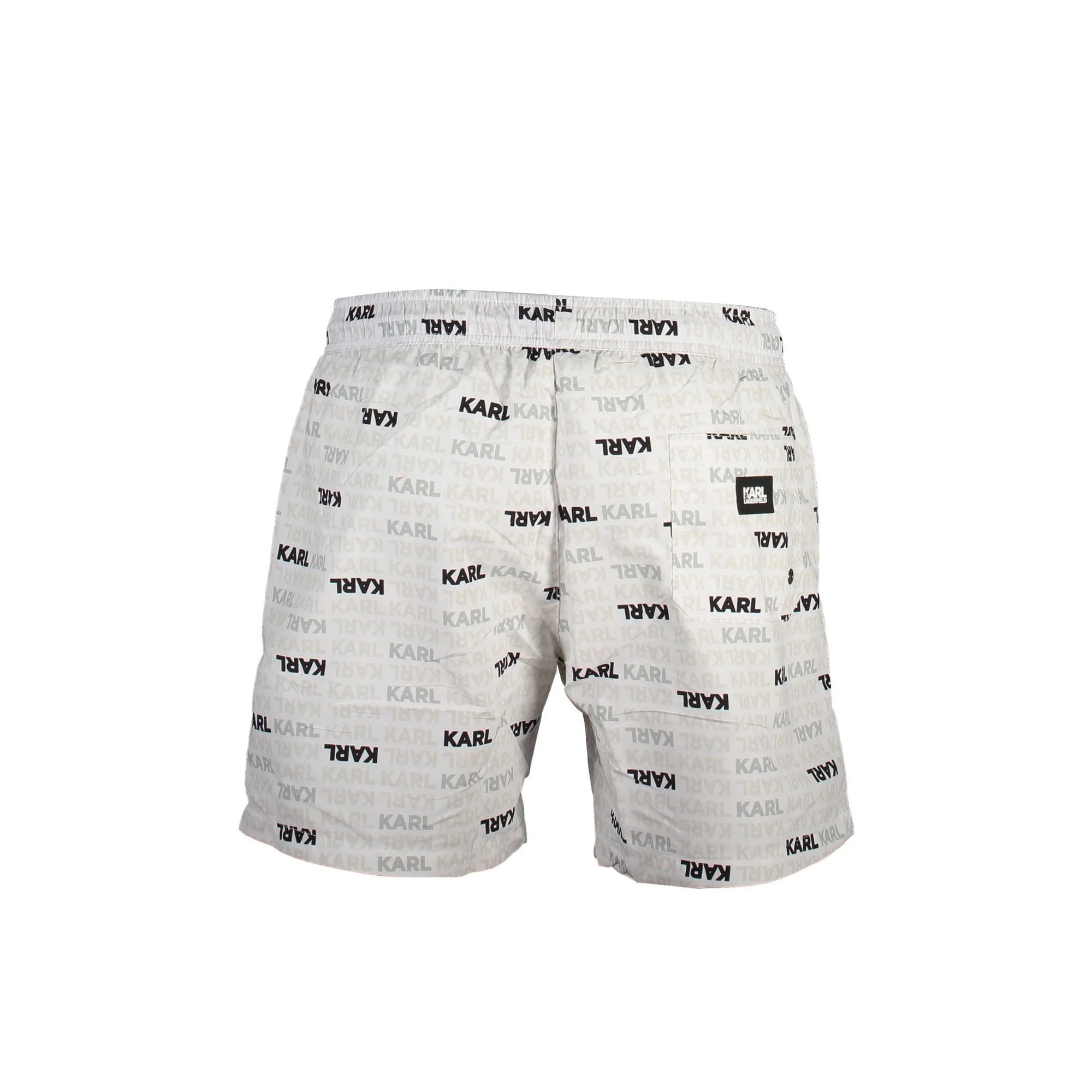 KARL LAGERFELD BEACHWEAR COSTUME PARTE SOTTO UOMO BIANCO