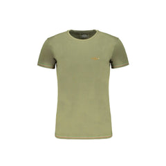 Aeronautica Militare T-Shirt Ανδρική Πράσινη Μικρές Μανίκες Εκτύπωση Λογότυπο