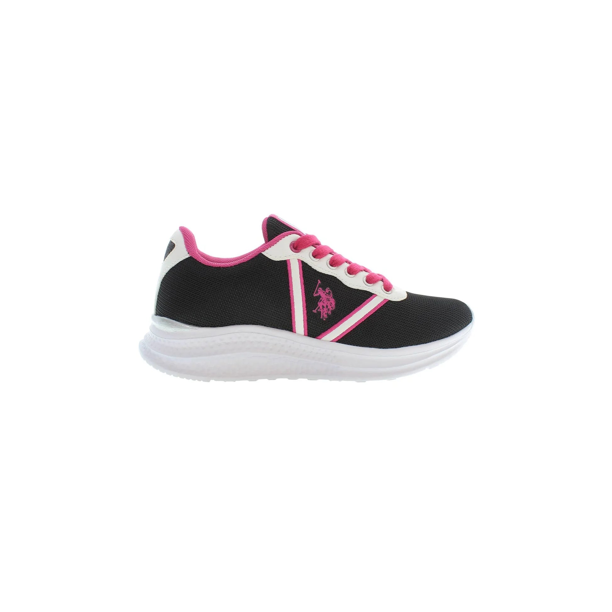 U.S. Polo Best Price Sneakers Donna Nere Dettagli a Contrasto Nero - foto prodotto