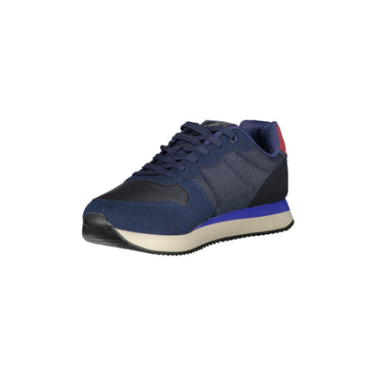 U.S. Grand Sneakers Uomo Blu Ricamo - vista 3