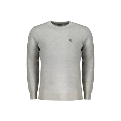 Norway 1963 Maglia Uomo Bianca Girocollo con Ricamo e Logo Maglie Grigio - foto prodotto