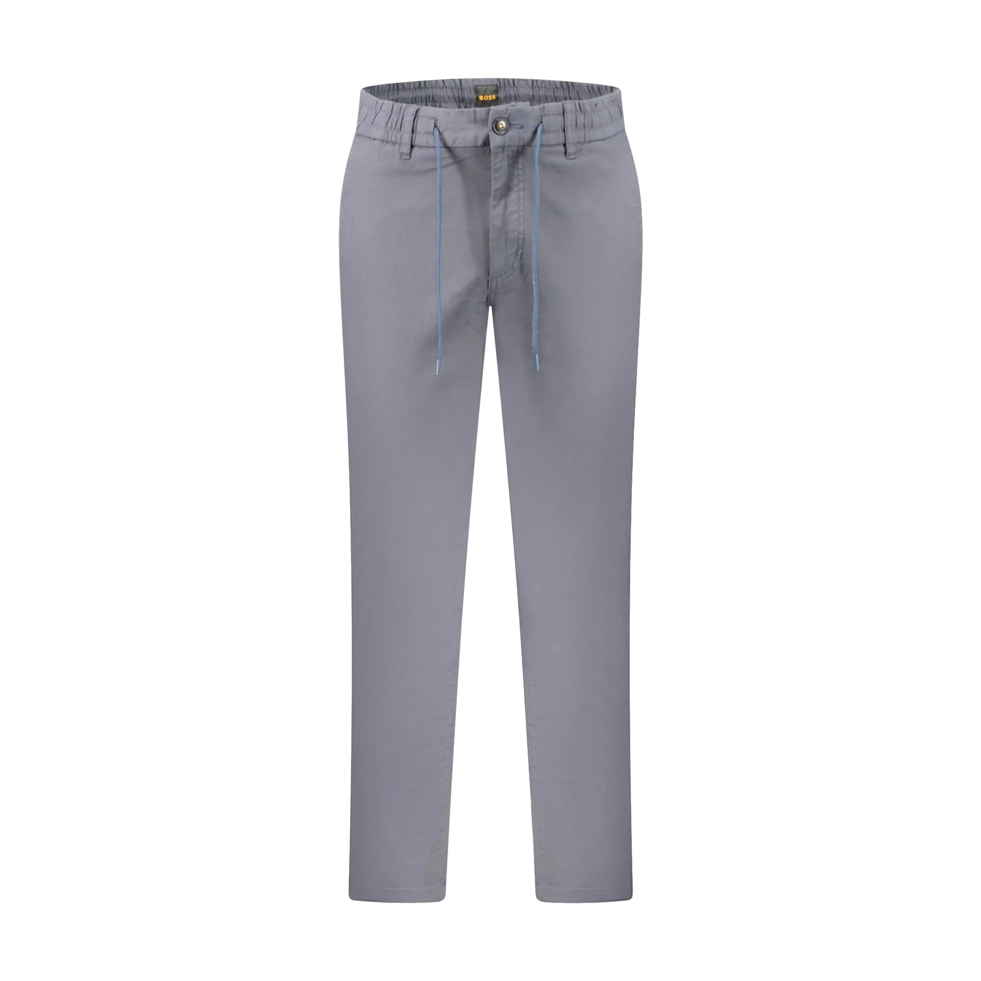 Boss Pantaloni Uomo Blu Tapered Fit Logo - foto prodotto