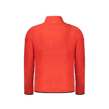 Norway 1963 Felpa Uomo Rossa in Pile con Zip e Logo Felpe rosso - vista 2