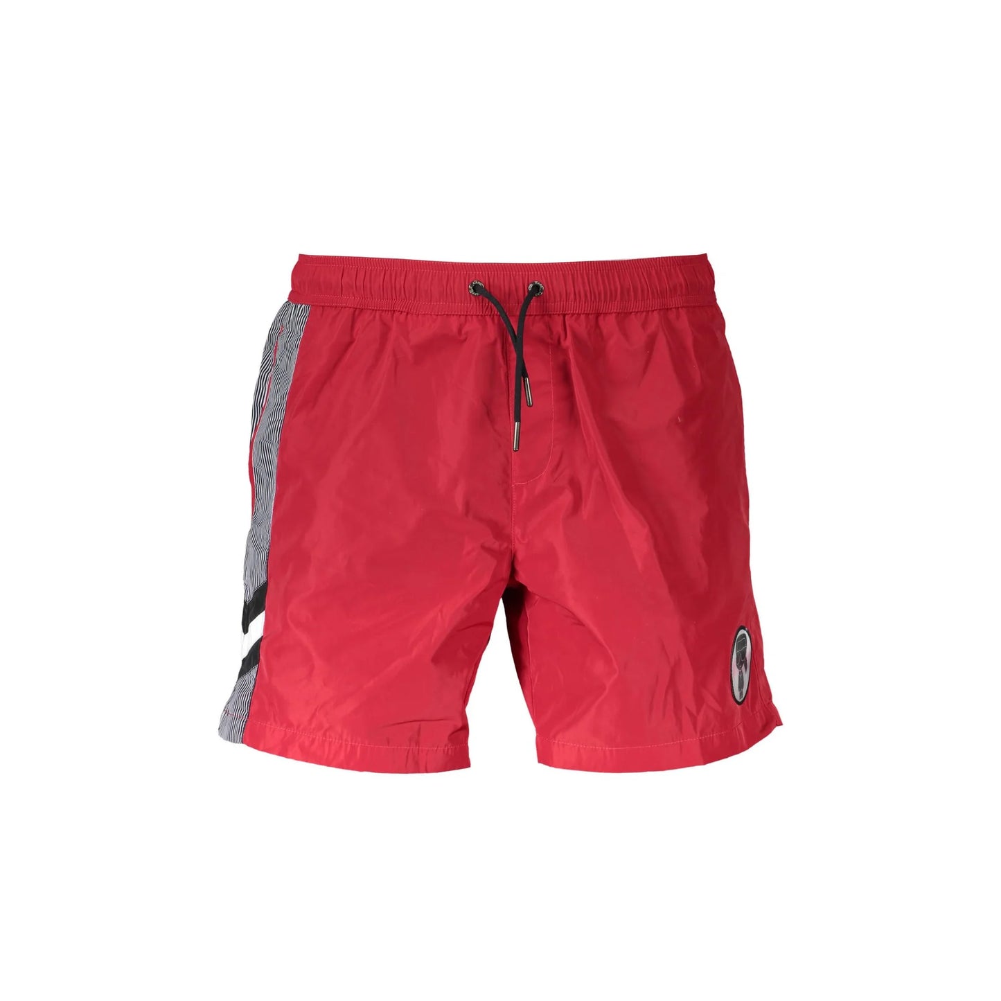 Karl Lagerfeld Beachwear Costume da Mare Uomo Rosso Dettagli a Contrasto - foto prodotto