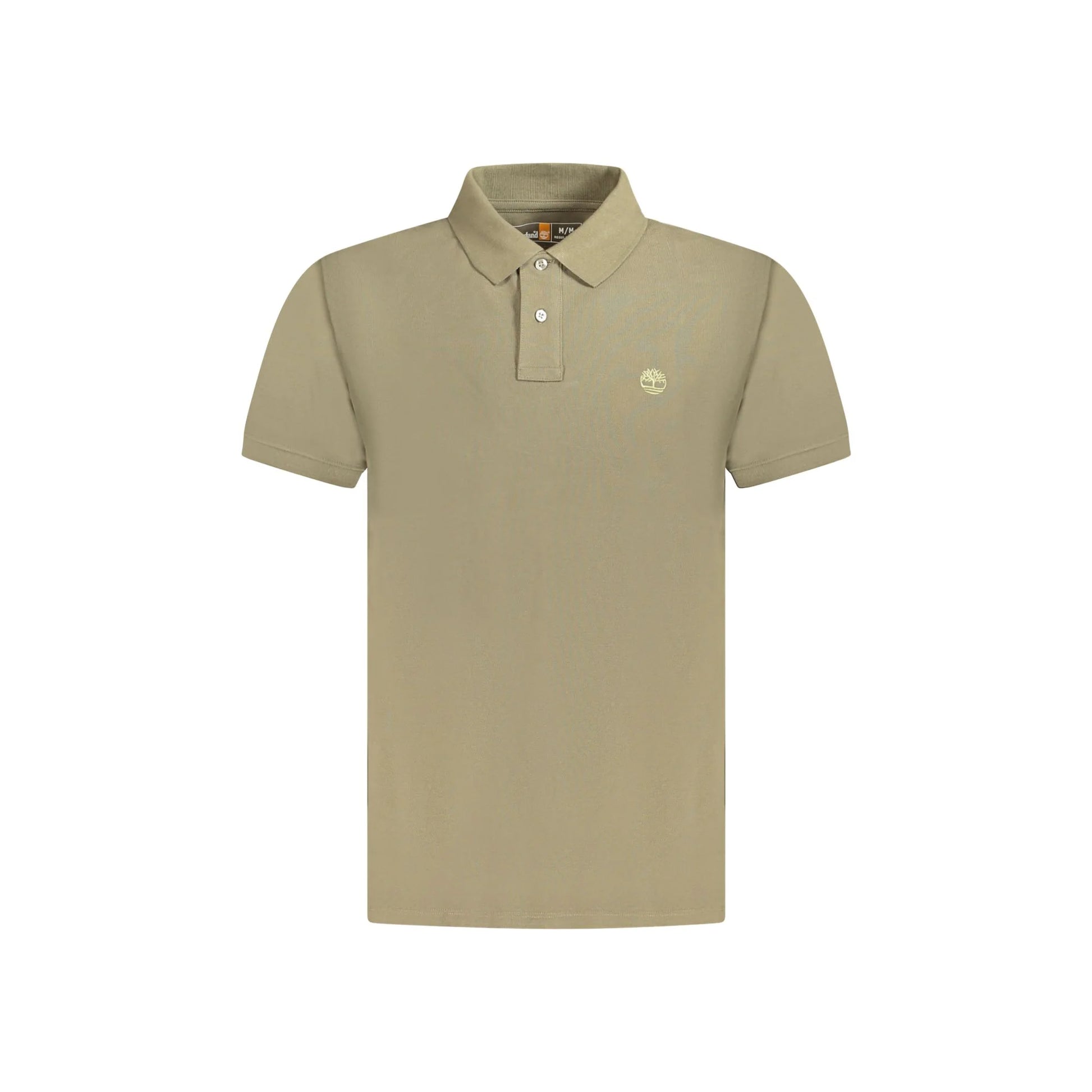 Timberland Polo Maniche Corte Uomo Marrone Ricamo - foto prodotto