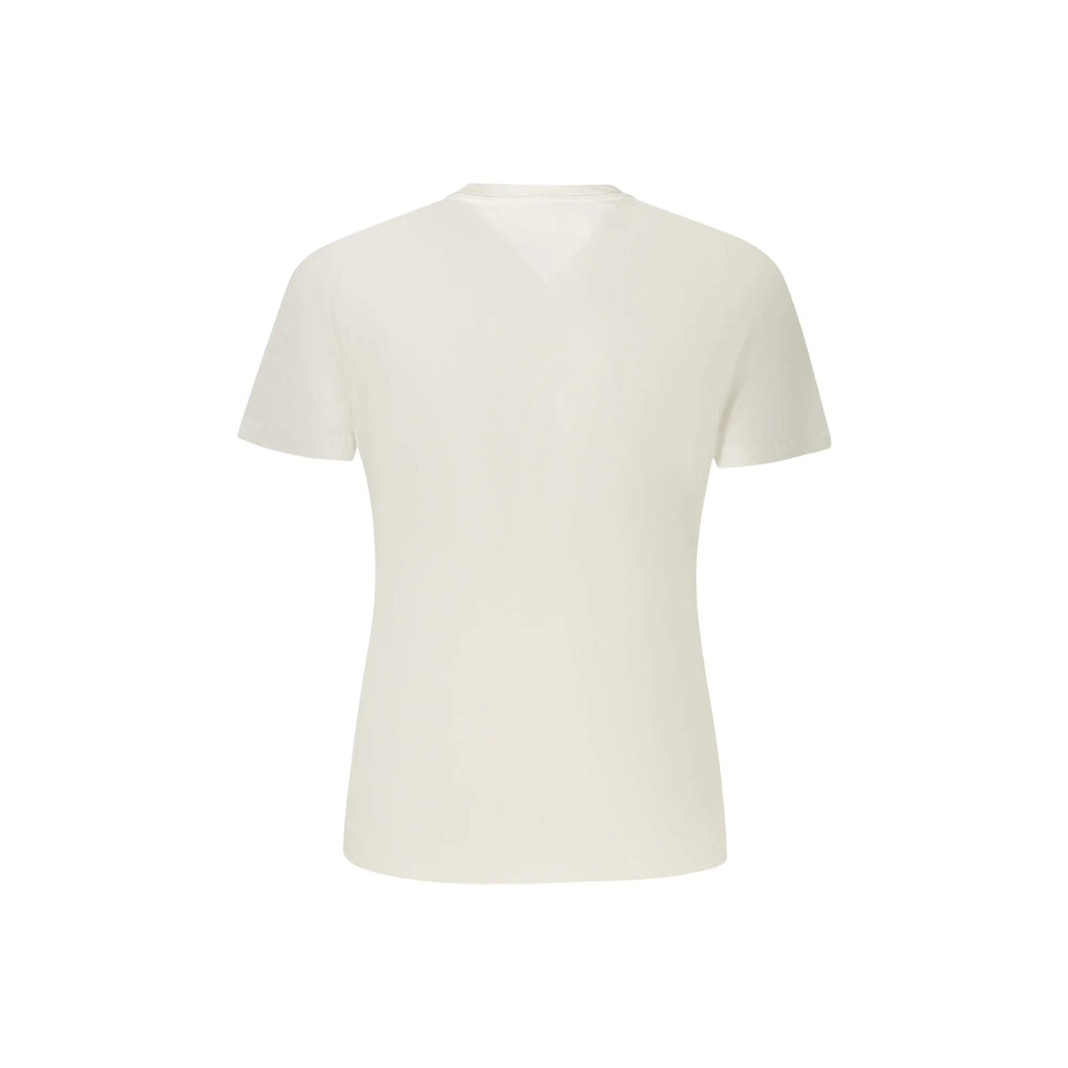 TOMMY HILFIGER T-SHIRT MANICHE CORTE DONNA BIANCO