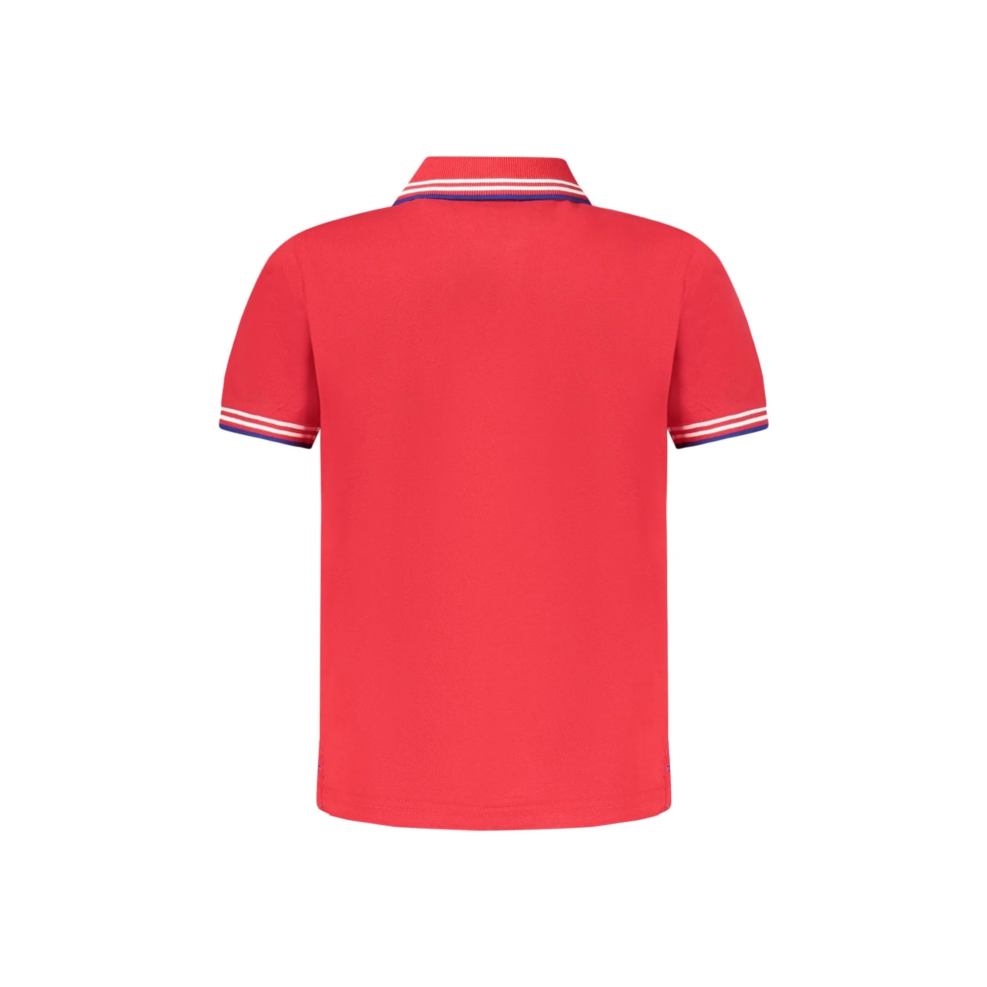 North Sails Polo Maniche Corte Bambino Rossa Logo rosso - vista 2