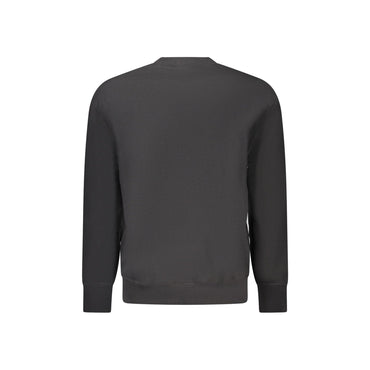 Calvin Klein Felpa Maniche Lunghe Uomo Nera Logo Felpe nero - vista 2