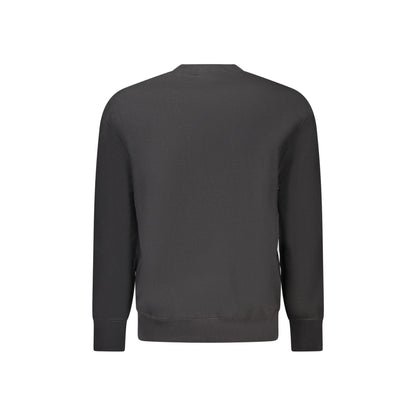 Calvin Klein Felpa Maniche Lunghe Uomo Nera Logo Felpe nero - vista 2