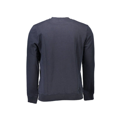 Napapijri Felpa Uomo Blu Girocollo con Logo Felpe - vista 3