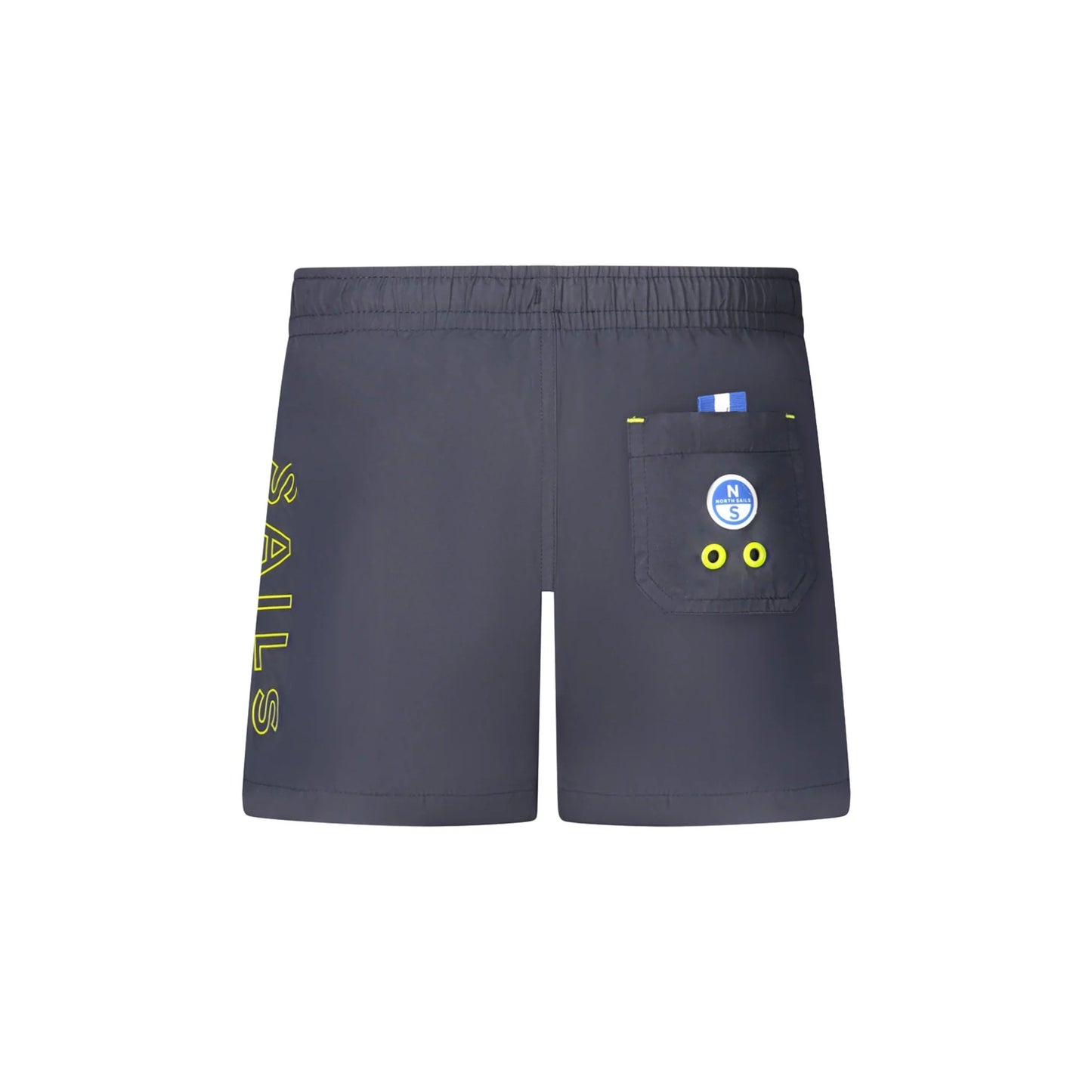 North Sails Costume da Mare Bambino Blu Stampa Logo - vista 2