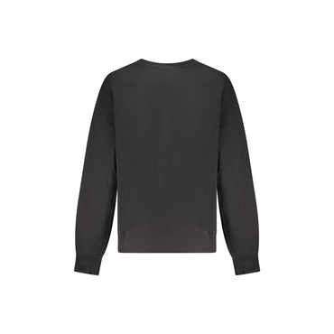 Calvin Klein Felpa Maniche Lunghe Donna Nera Ricamo Felpe nero - vista 2