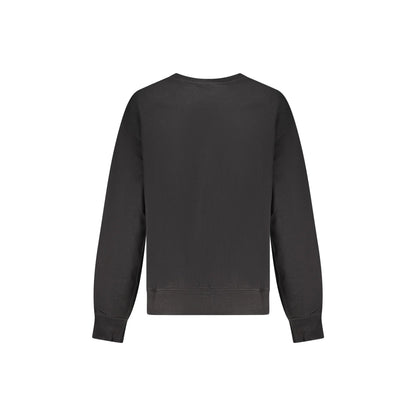 Calvin Klein Felpa Maniche Lunghe Donna Nera Ricamo Felpe nero - vista 2