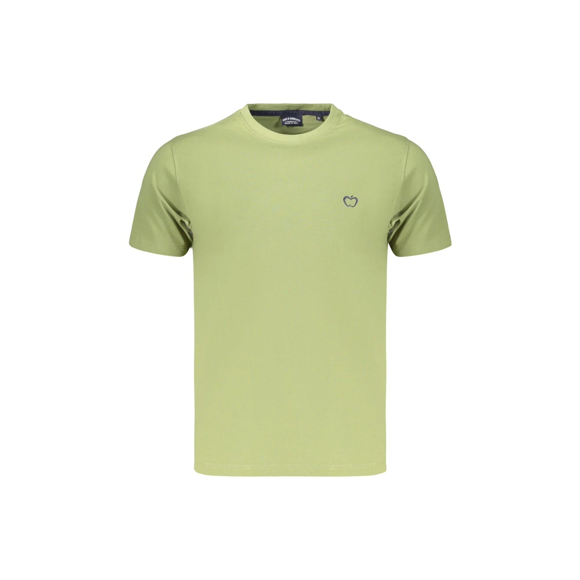 BACI&ABBRACCI T-SHIRT MANICHE CORTE UOMO VERDE
