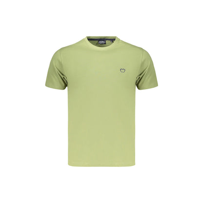 BACI&ABBRACCI T-SHIRT MANICHE CORTE UOMO VERDE